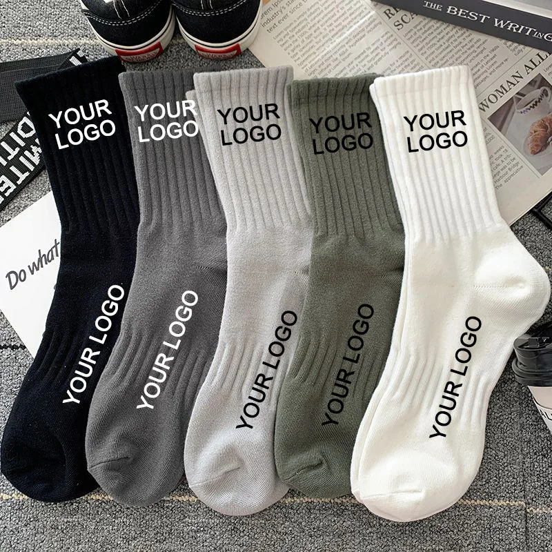 High Quality Quarter Crew Gym Athletic Unisex Breathable Men Socks White Basketball Padded Sports Socks