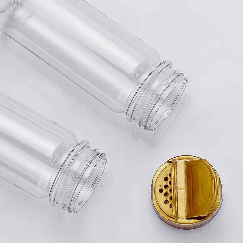 Кухонные пластиковые банки для специй и бутылка соли шейкер перца Чили чеснока с крышкой под заказ