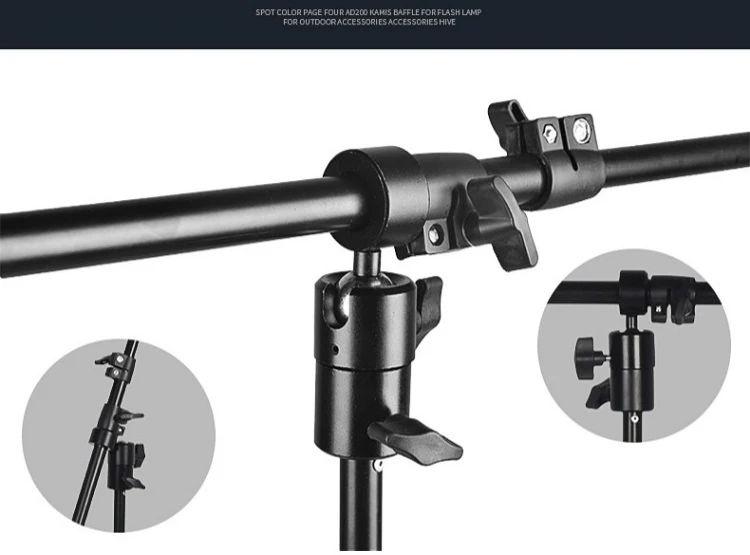 150X200CM Catch Light Reflector Collapsible Photo Studio Background Reflector Board with 2.8m Stand For Outdoor Photography