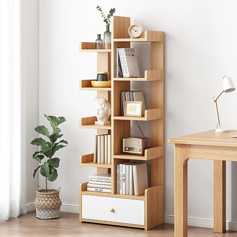 
Fashionable modern kids tree shape wooden Bookstore bookcase Furniture 