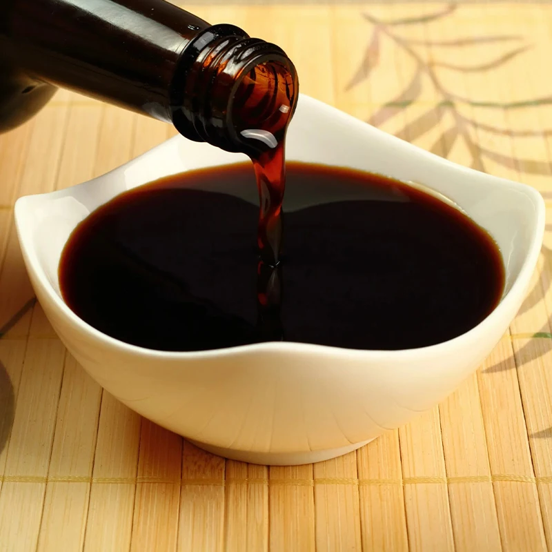 Wholesaler Chinese Seasoning Cooking Condiments GMO Free Light Black Soy Sauce Halal Certified