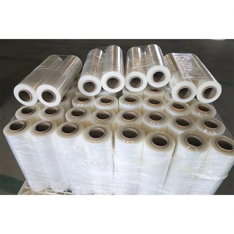 dropshipping supply factory price hand grade casting wrapping film stretch film 50cm for pallet wrap