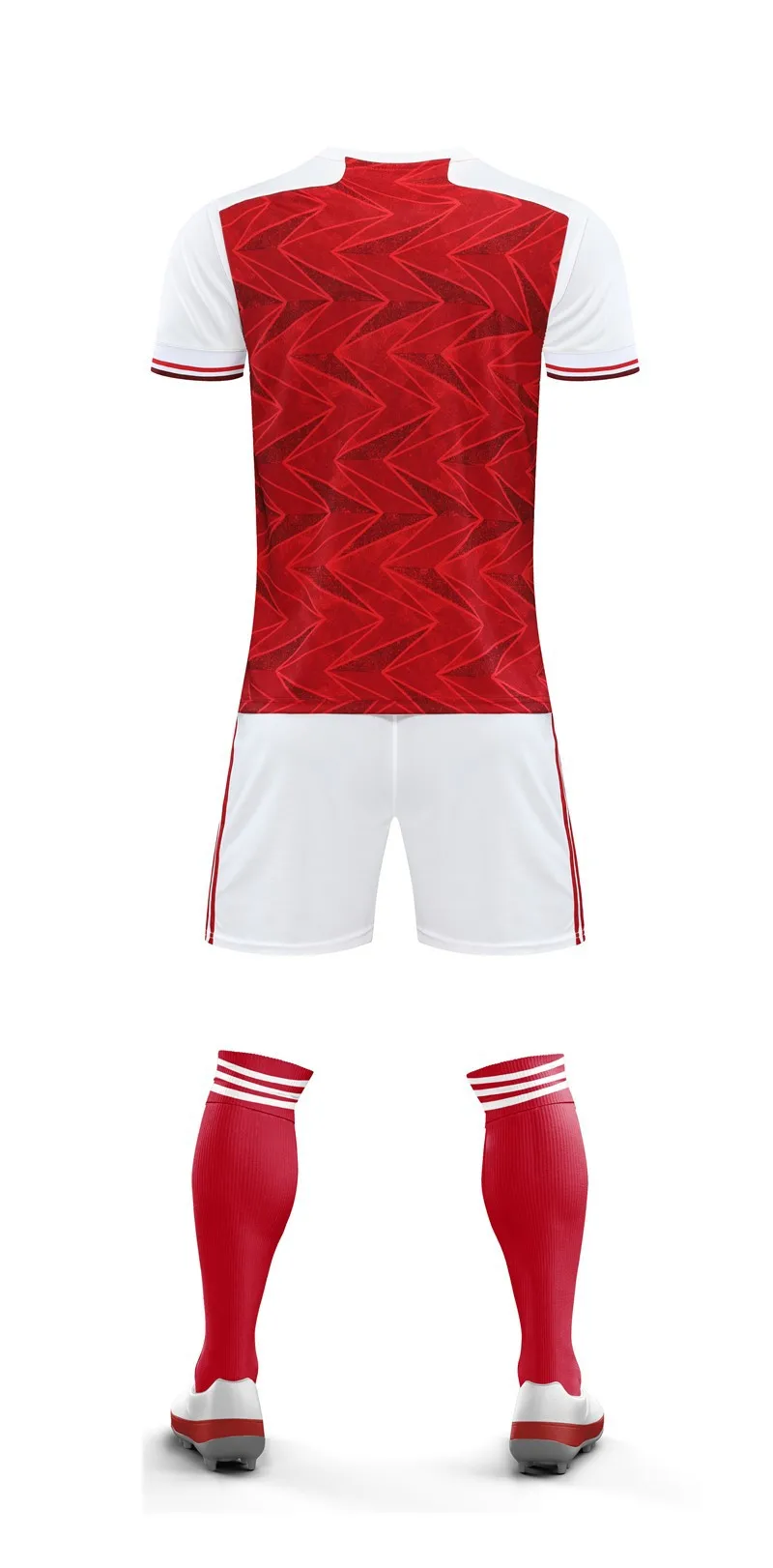 Wholesale professional adult football shirt tracksuit set customized soccer jersey