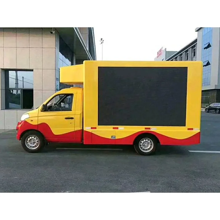 P8 Van Vehicle Advertising Led Outdoor Used Led Billboard Waterproof Display Screen Digital Mobile Billboard Truck For Sale