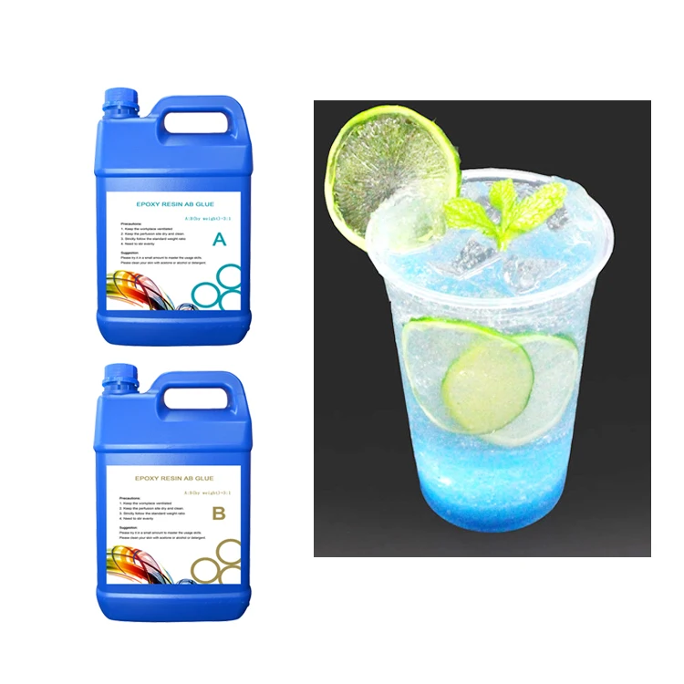 Manufacturers Crystal Clear Casting Epoxy Resin Deep Pour Adhesive Kit