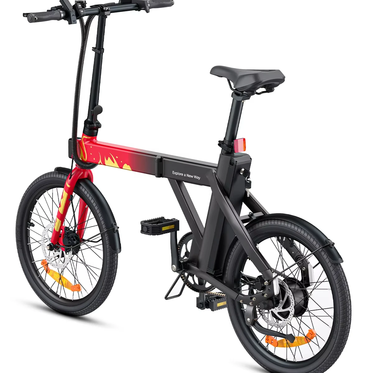 engwe p20 electric bike limited edition Lightweight commuting Foldable Teenage Bike 250w Mini Electric Bike 20inch Torque eBike
