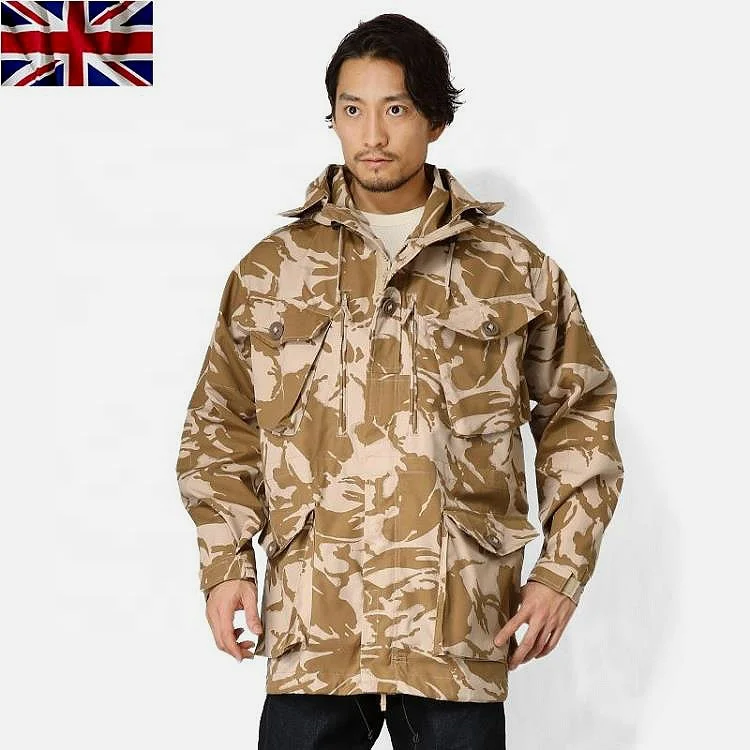 wholesale OEM Original British S95 combat Tactical Desert Camouflage parka smock windproof MTP DPM Jackets