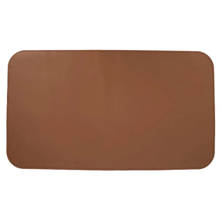 100% PU leather changing mat Waterproof and washable diaper pad