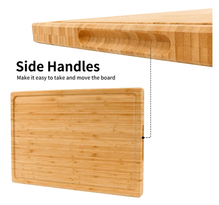 Large bamboo cutting board bamboo chopping board