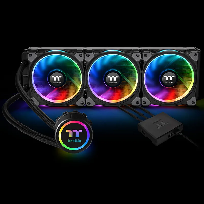 Thermaltake Floe Riing RGB one-piece water-cooled 360 CPU radiator (multiple platforms - RGB cold