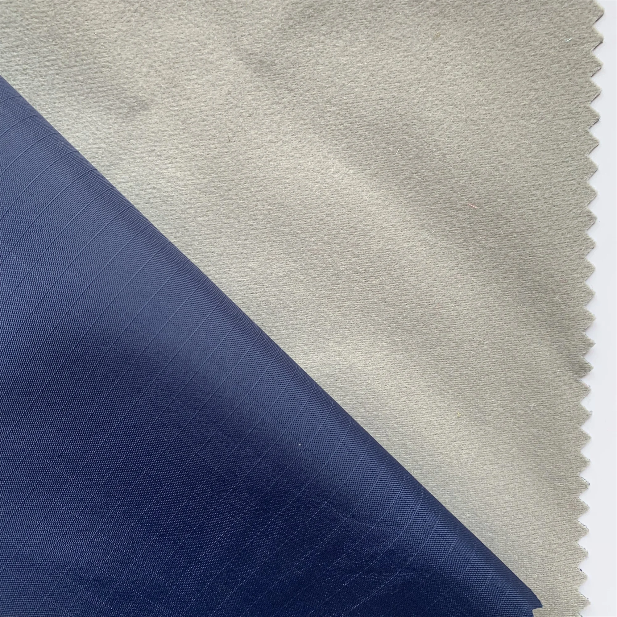 Slippery 70D Nylon Ripstop Fabric Laminated With Knitted Fabric For Hospital Slide Sheet / Mattress