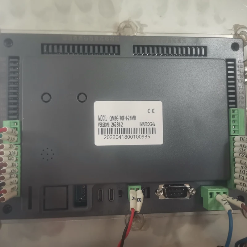 4.3 Inch 12di 12do Transistor Output rs485 rs232 Industrial All In One Hmi Plc Programmable Logic Controller Touchscreen