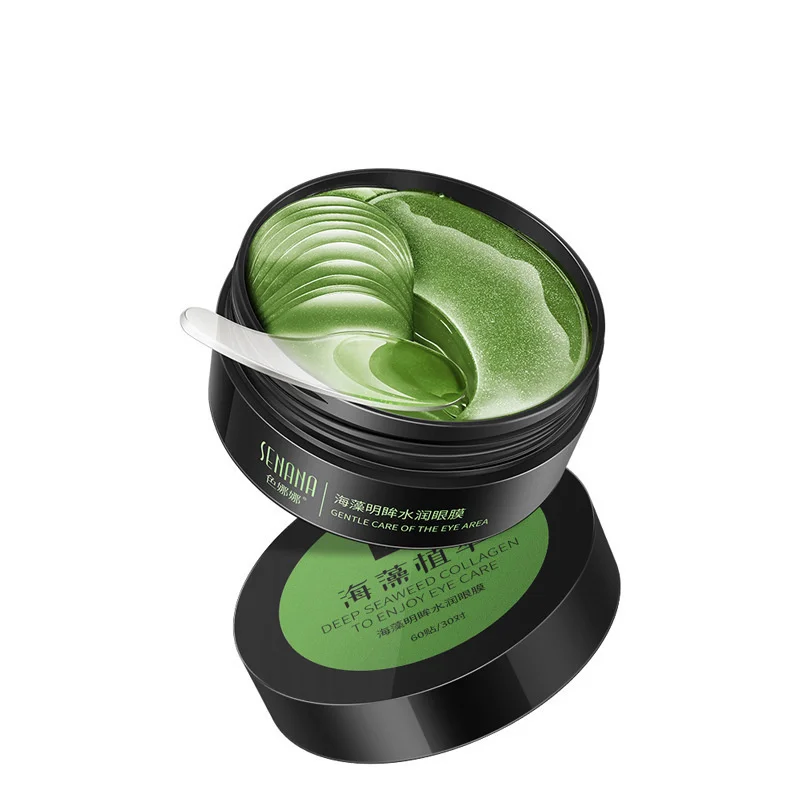 Gold seaweed eye mask patch moisturizing fade eye circles black pearl fine lines eye care