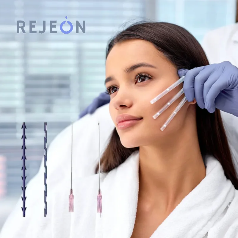 REJEON PDO Cog Threads V line for nose eyes lifting pdo mono thread mini 4D 6D