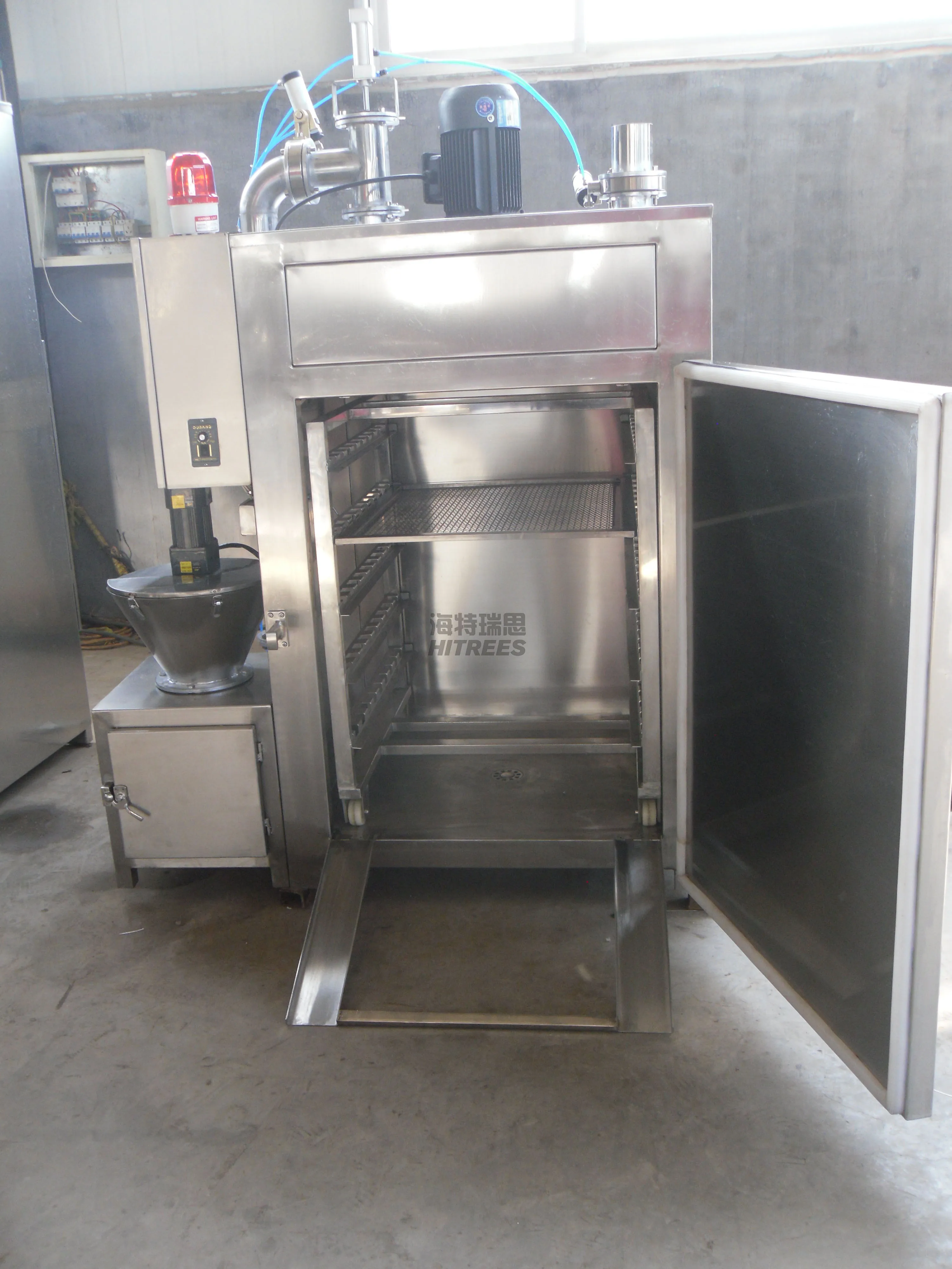 SUS 304 industrial Meat/Fish/Duck/Chicken Smoked Machine Smoke House for Sale