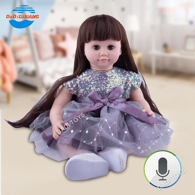 New Design Full Body Girl Standing Toddler Princess Vinyl Newborn Baby Dolls Reborn, Realistic Alive Lifelike Lifelike Baby Doll