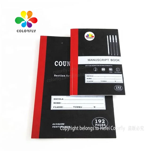 Best Price 2 Quire Feint&margin Center Binding A4 School Counter Book