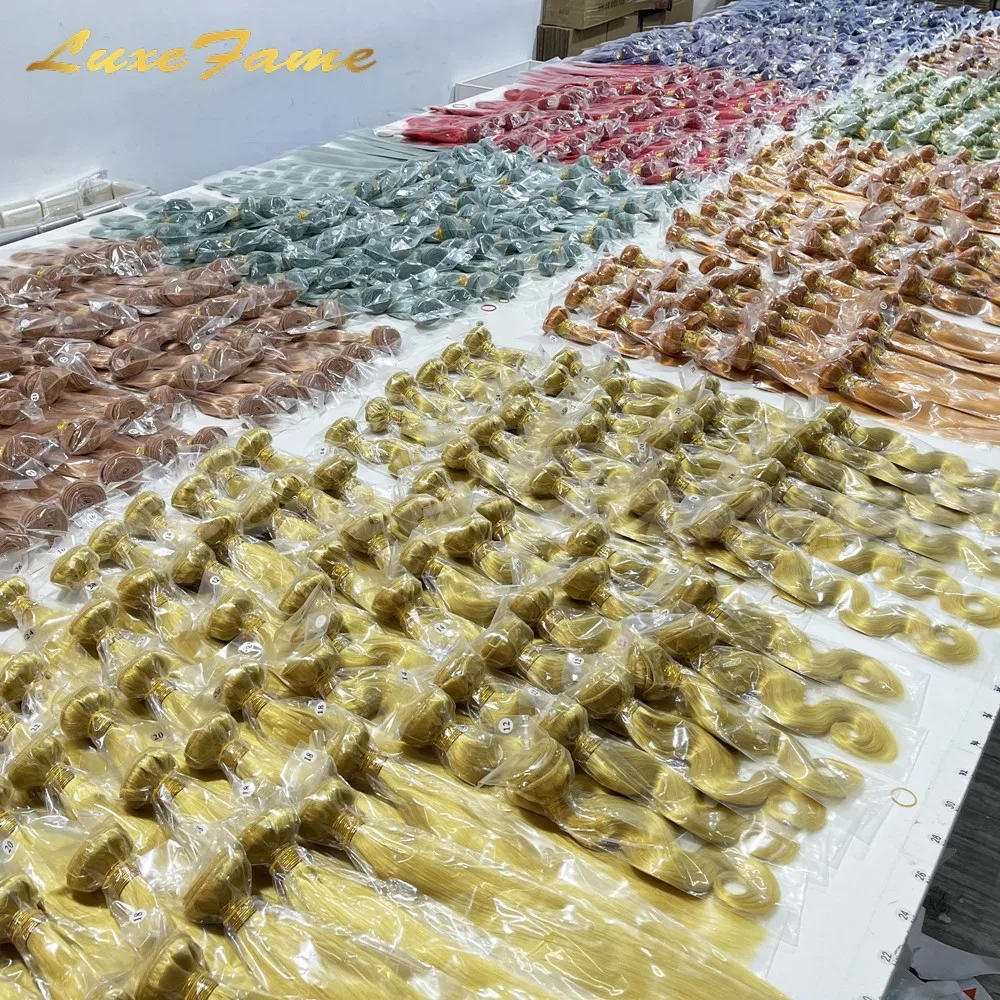 High quality p4/27 Indian Hair Raw Virgin Human Hair Extensions,Indian Beauty Products Cuticle Aligned Hair Bundles With Closure