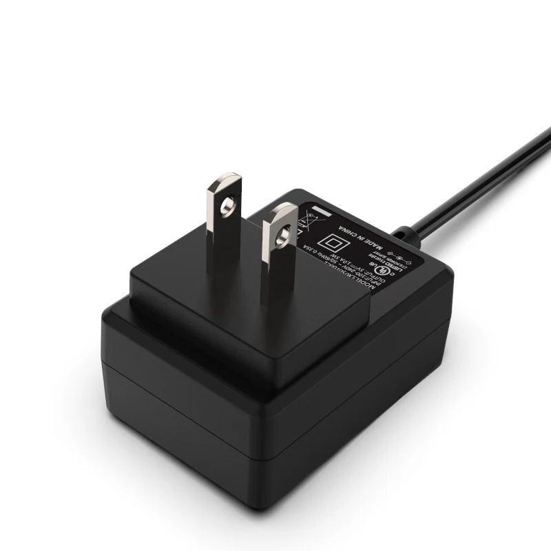 6w wall mount ac dc adaptor 6v 1a 1000ma switching power adapter with US plug UL CUL FCC DOE VI certification for led headlight