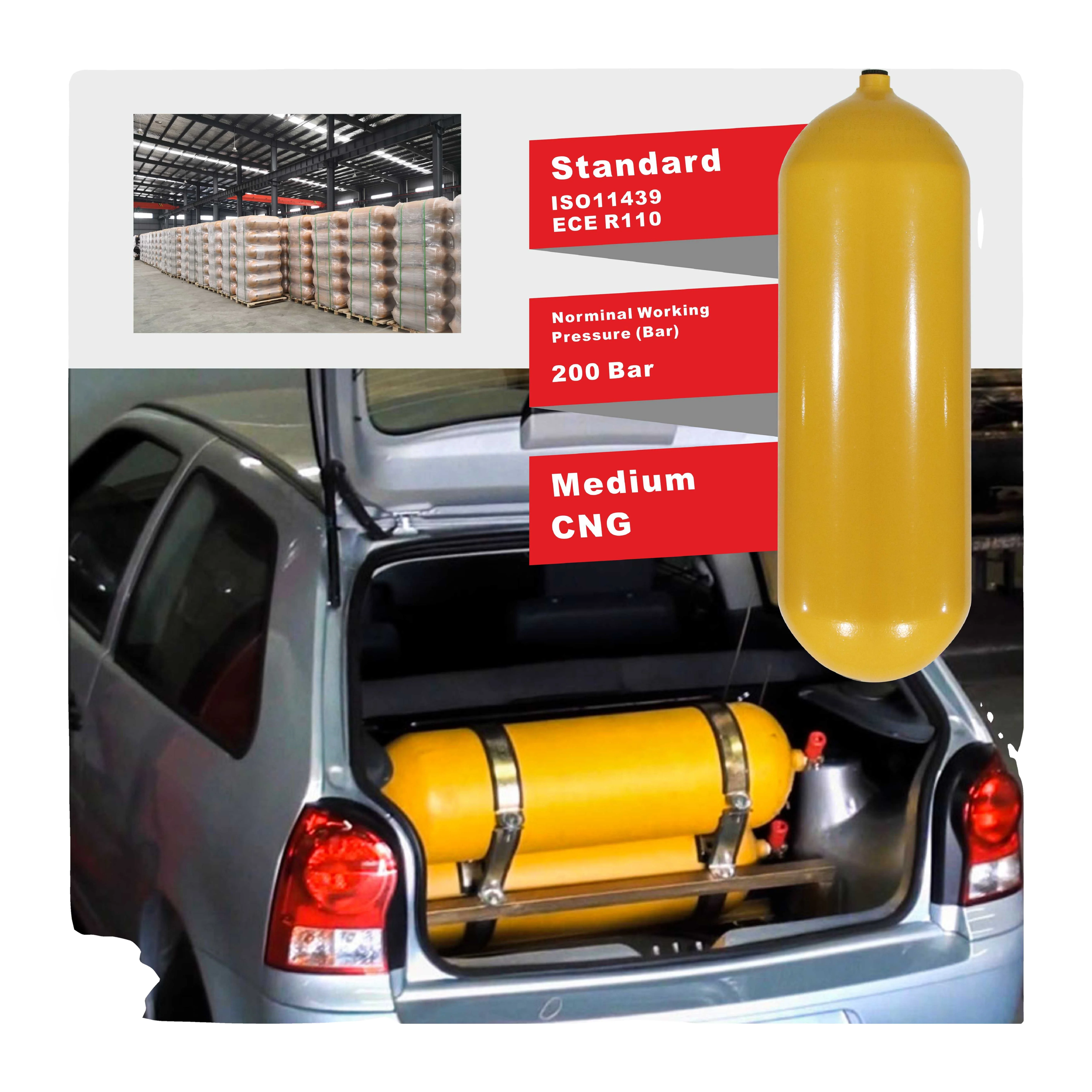 High quality Nice price High pressure CNG( compressed natural gas) type 1 100L Cylinder sell by direct factory