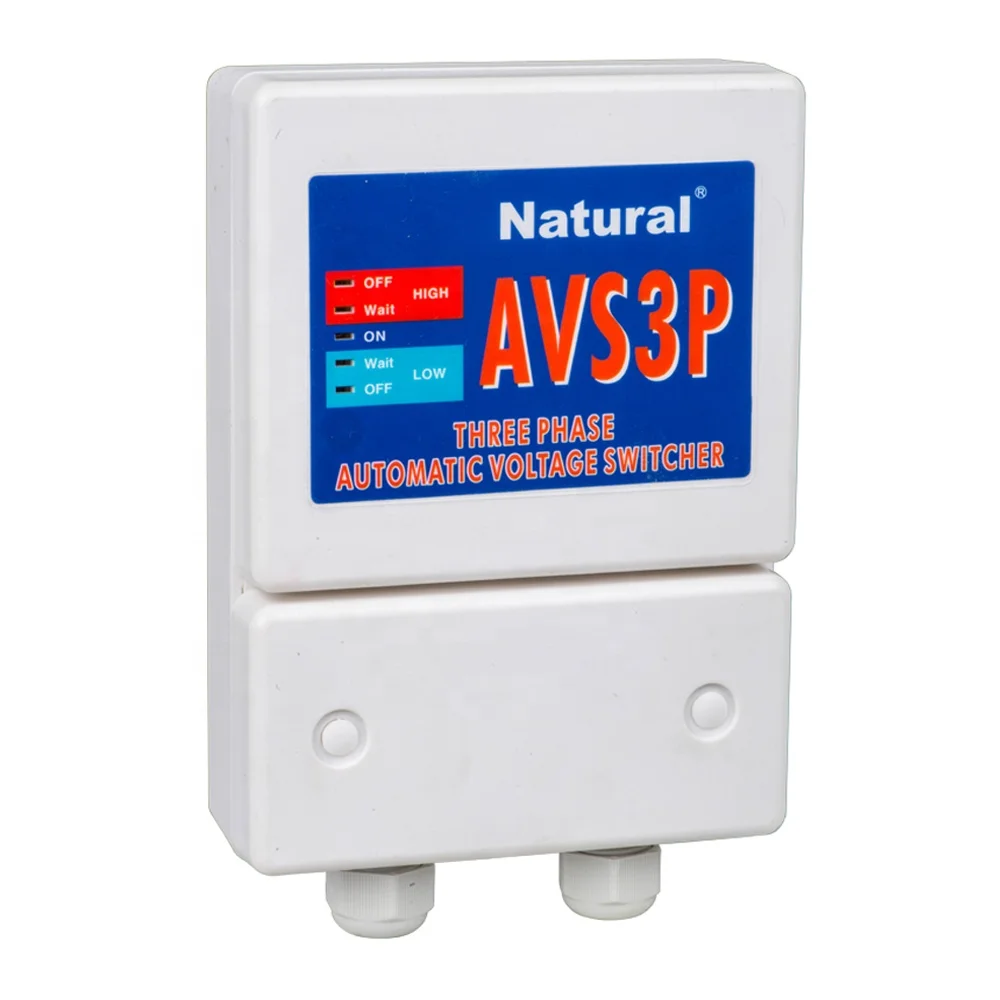 Натуральный промышленный стандарт CE AVS3P, трехфазный протектор Напряжения AVS
