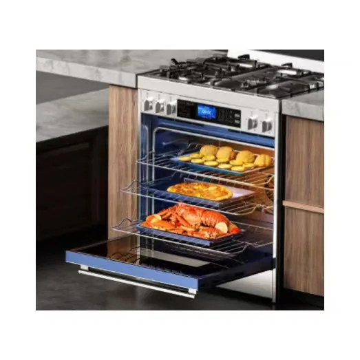  Robam G517K Новые популярные газовая плита горелки 5.0Cu.ft с 450 высокая температура Система самоочистки и субботы