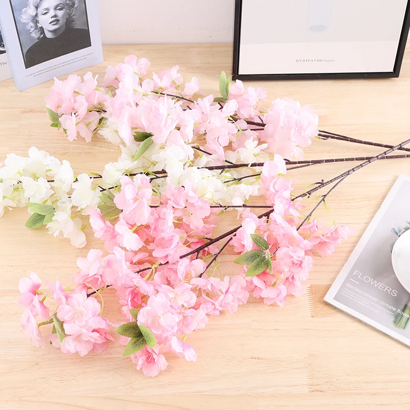 Aritificial Flower Wedding decoration simulation flower wholesale artificial cherry blossom tree wedding centerpieces