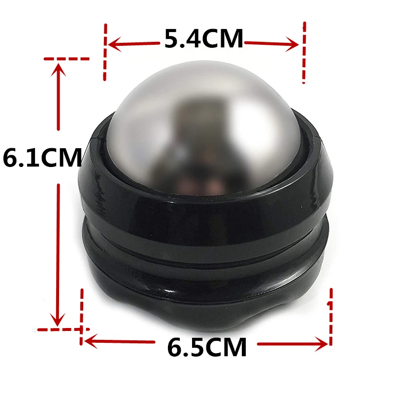 5.4CM Therapy Relaxation Roller Massager Pain Relief Body Secrets Resin Massage Roller Relax Ball