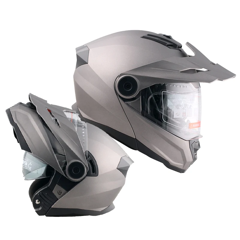 G225 Новый ABS мотоциклетный шлем DOT ECE22.06 Сертифицированный флип-шлем ATV Шлемы для мотокросса