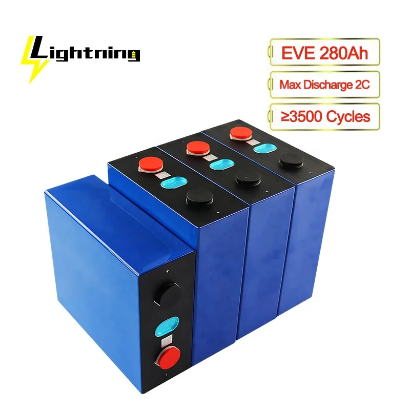  Класс A + Подлинная новая призматическая батарея Lifepo4 280Ah 3 2 V