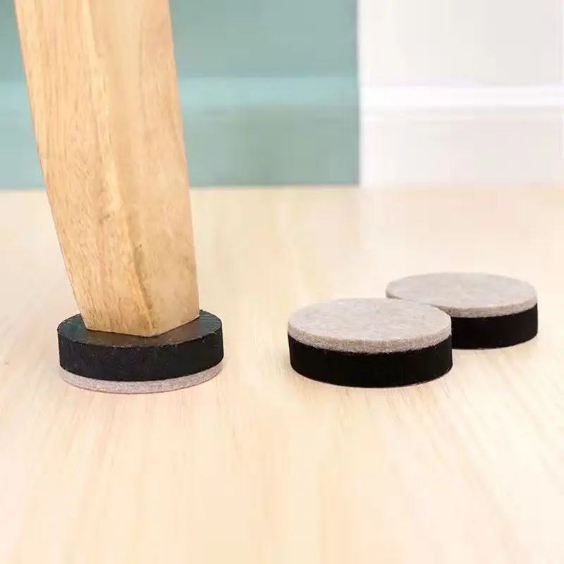 Rubber and Felt composited  Pads  Felt Furniture Pads for Protecting Hardwood Floors