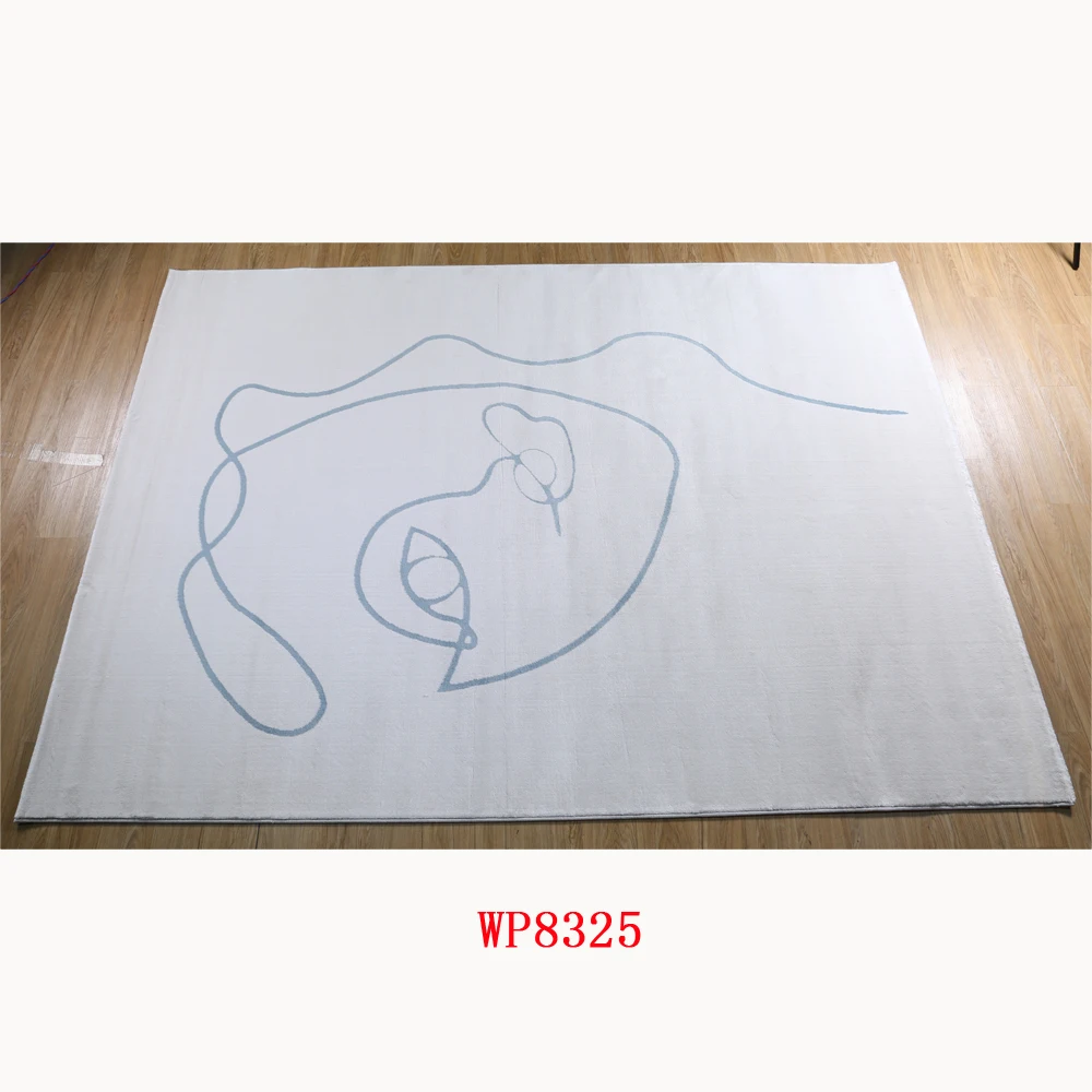 Wholesale polypropylene soft area rugs and carpets for living room