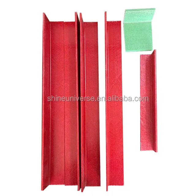 Factory Wholesale High Quality FRP GFRP Fiberglass Angle Bar
