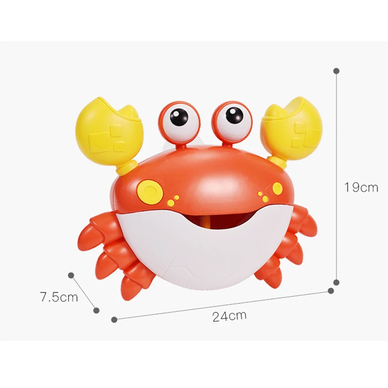 Crab Bath Toy for Bubble Bath for The Bathtub Baby Kids Toys Makes Great Gifts for Toddlers