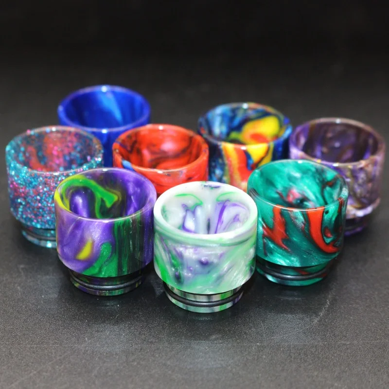Factory wholesale New Arrival E cigarette resin 810 Drip Tip for RDA RTA Vape