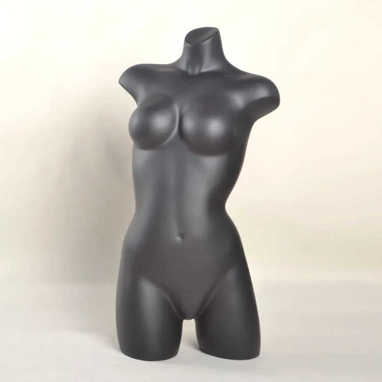 black color fiberglass bra display breast female mannequin for lingerie