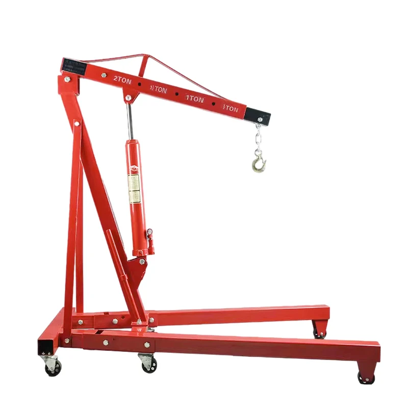 Heavy Duty 2 Ton Foldable Hydraulic Engine Hoist Lift Car repair shop Engine Hoist Crane