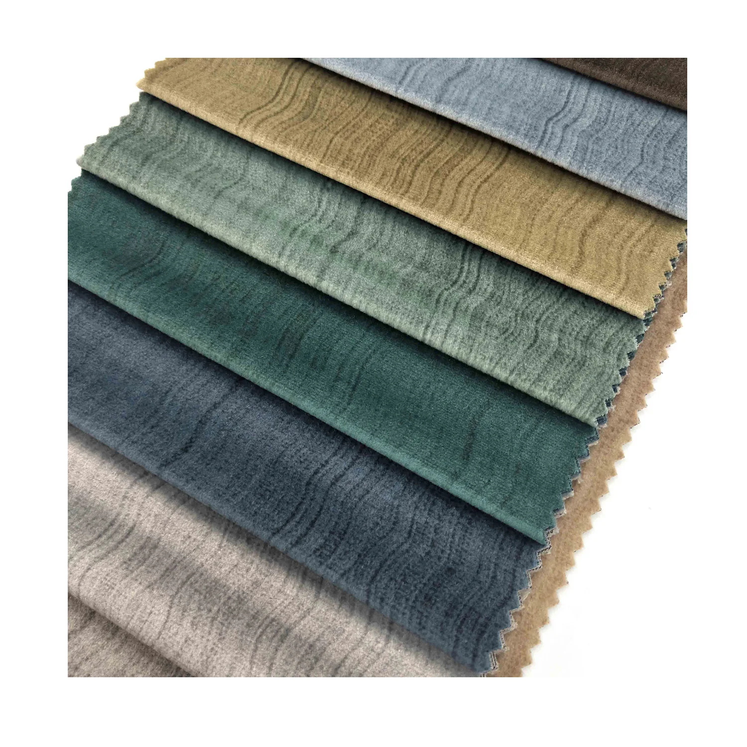 2022 New Free sample factory price good ready custom design Metal printed metallic 280 cm velvet fabric for sofa curtain