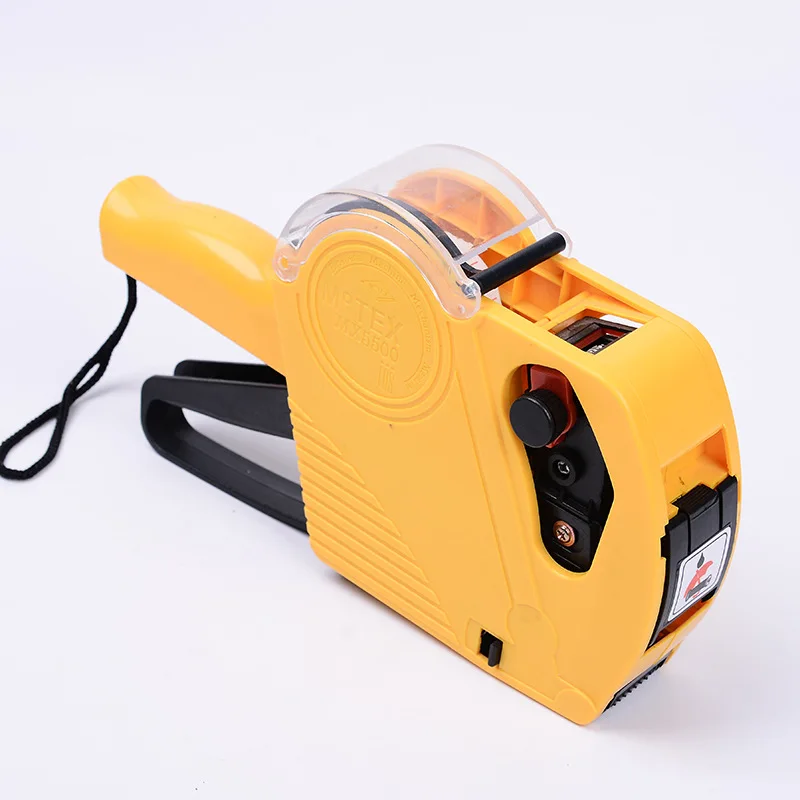 top sale easy to use portable retail shop use 1 line 8 digital  price label printer gun