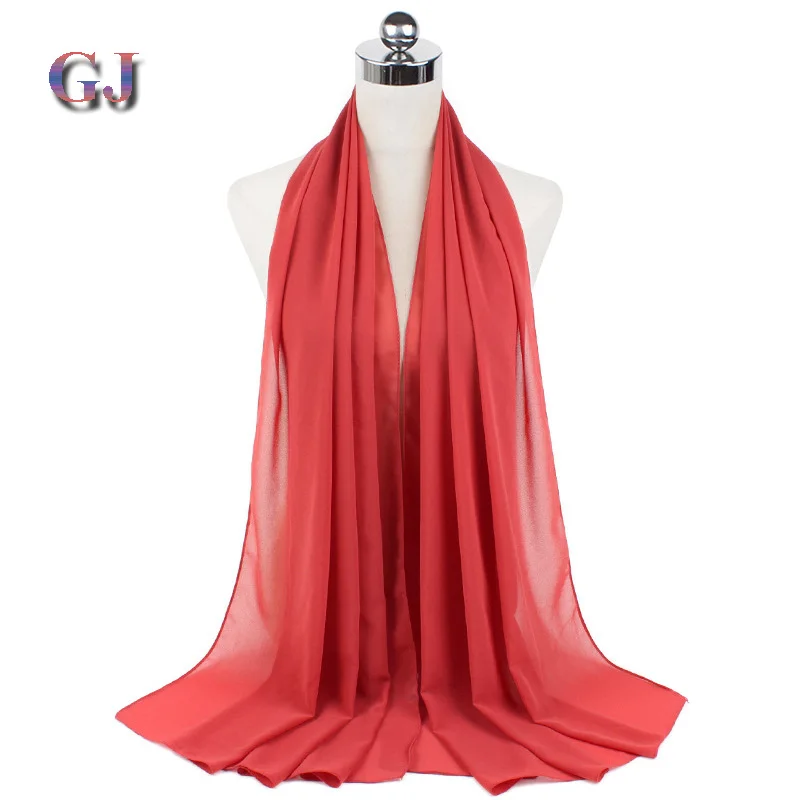 Finest Hijab Perfect Heavy Chiffon Hijab Matching Color Chiffon Hijab With low price