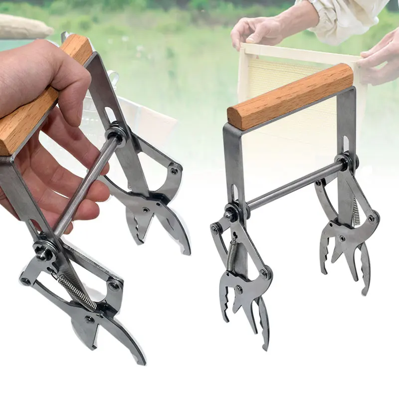 Apicultura material New Beekeeping Beehive Horizontal Bar Frame Grip Beeframe Holder Beehive Equipment Beekeeper Tools