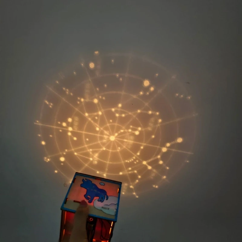 DIY Horoscope Constellation Lamp Handmade Science & Engineering Toy for Elementary School Children