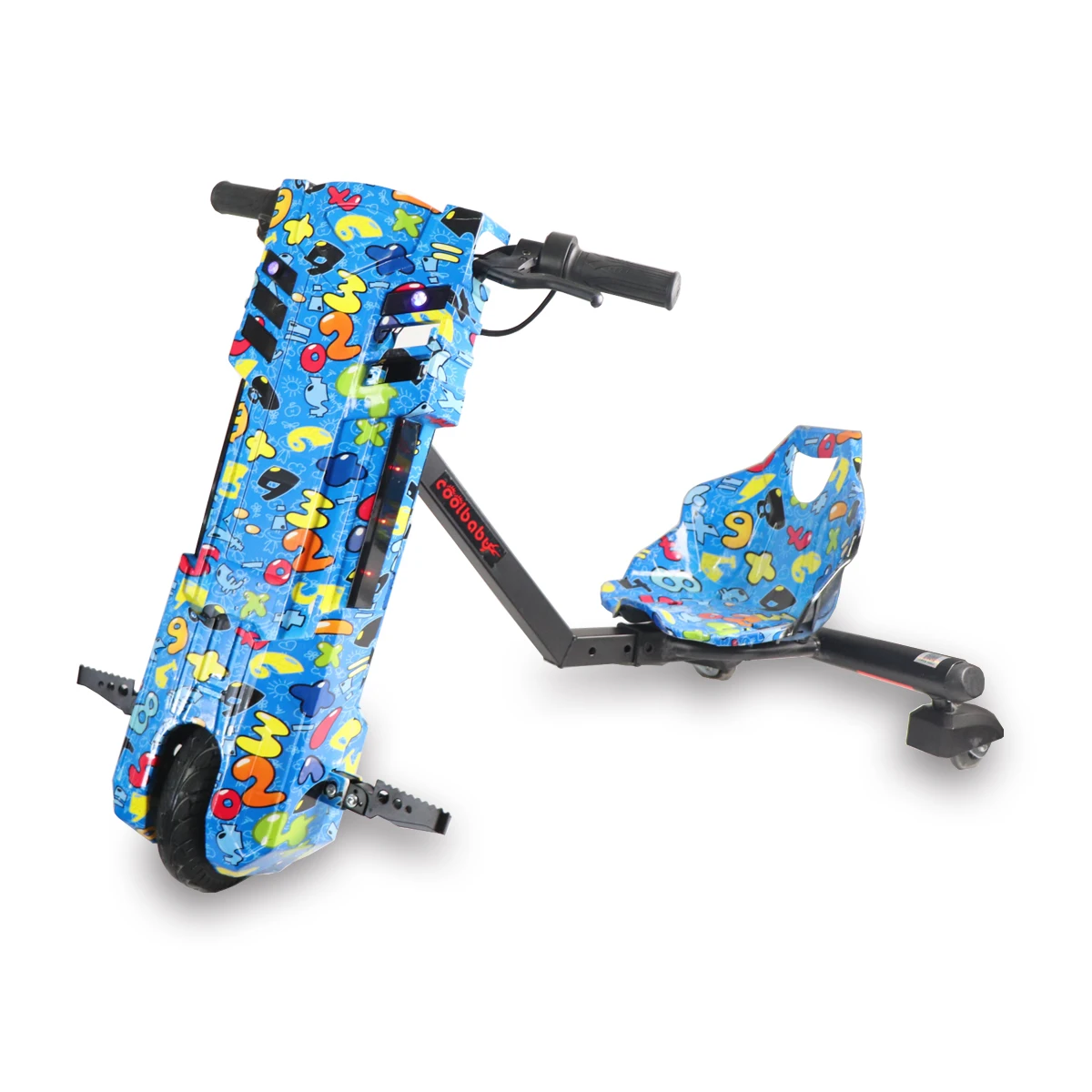 3 wheel Kids Scooter 360 Drift Kart Aluminum Alloy Drift Trike Electric Scooters