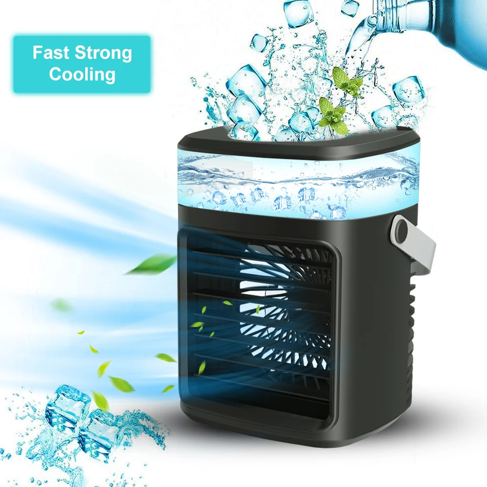 Summer Fan and Humidifier 2 in 1 High Quality Factory Price Desk Fan Evaporative Air Cooler For Sale