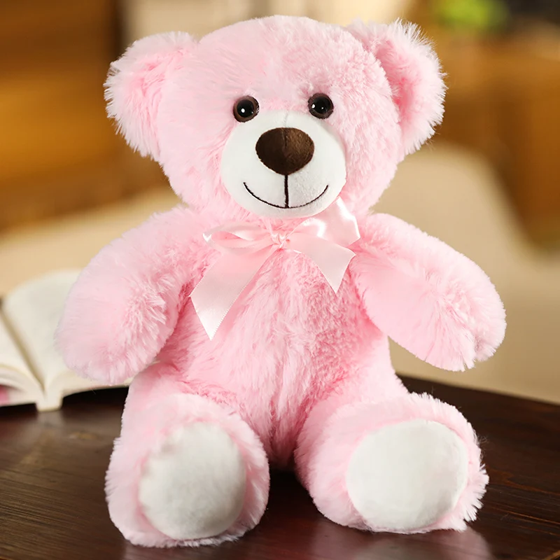 Cheap price baby teddy bear plush toy 7 colors custom plush bear stuffed toy for Valentine gifts