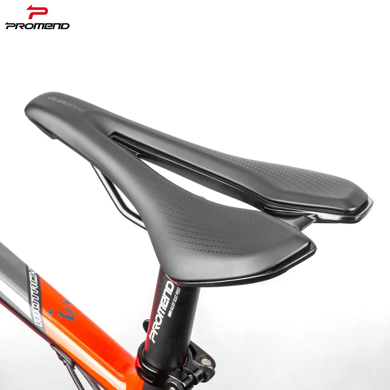 Promend Manufactory Mountain bike Saddle Soft Middle Hollow Bike Saddle Seat Road   Parts Front Ventilation Bicycle Saddle