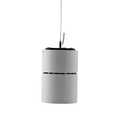 Modern Fashional Cylinder Decoration Lamp Dimmable Residential Hall Hanging Led Pendant Light Contemporary Office White Aluminum