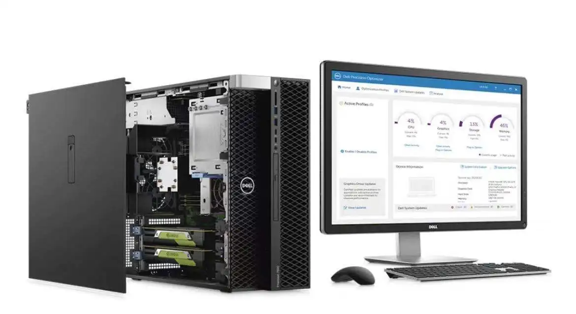 Новинка DELL T7820 Gold 5218 128 Гб 4 ТБ P2000 графическая станция dell