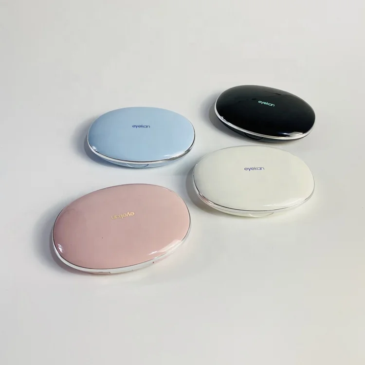 2020  HOT Eyekan Powder Compact colorful custom cartoon fun case for contact lenses travel boxes  A-1902