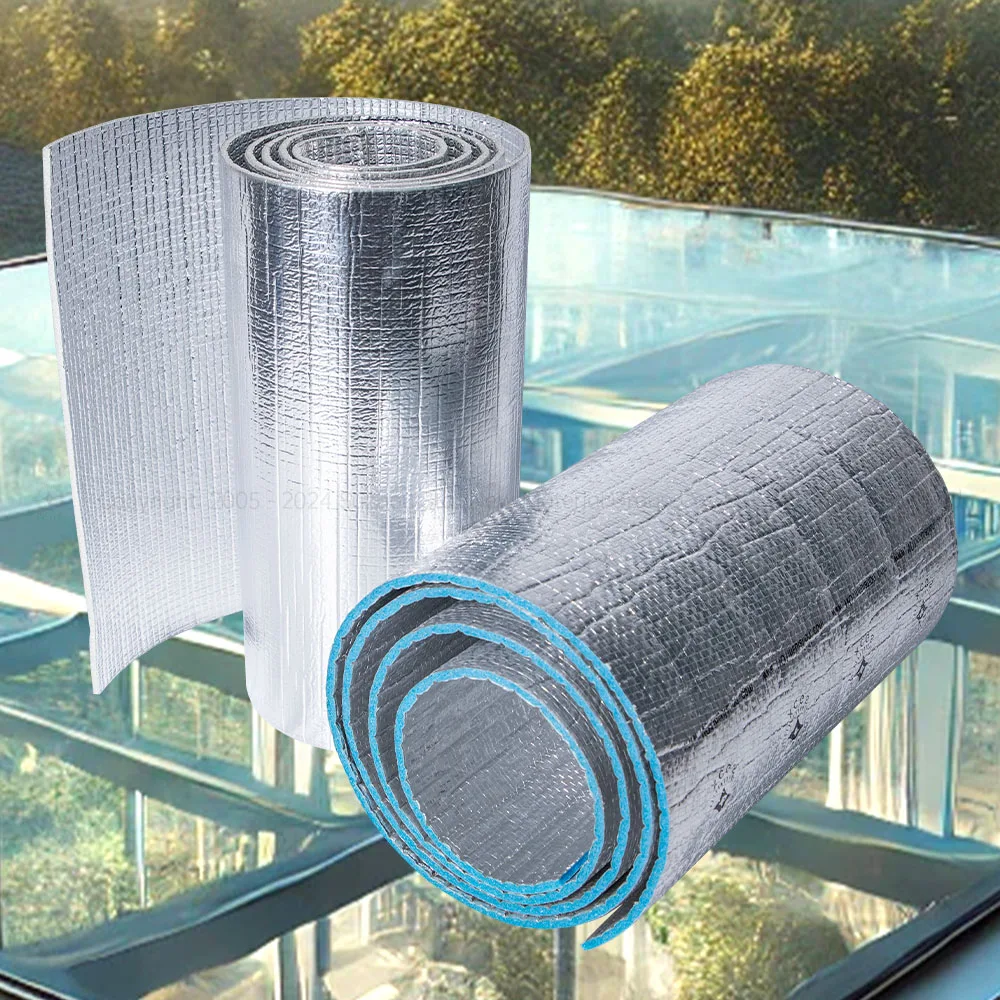 5-8mm White EPE Foam Foil Thermal Insulated Roof Insulation Keep House Warm in Winter and Cool in Summer